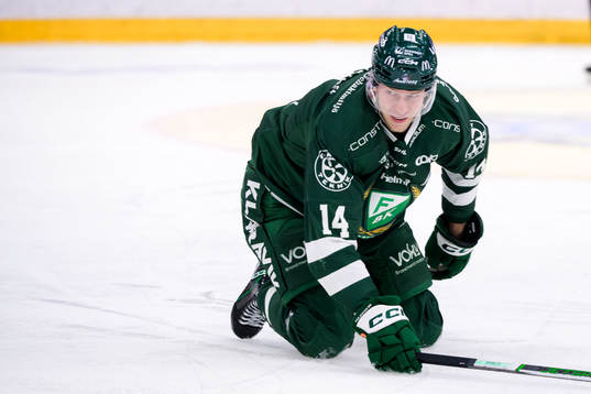 Färjestads Victor Ejdsell deppar