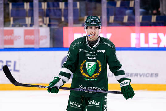 Färjestads Michael Lindqvist deppar