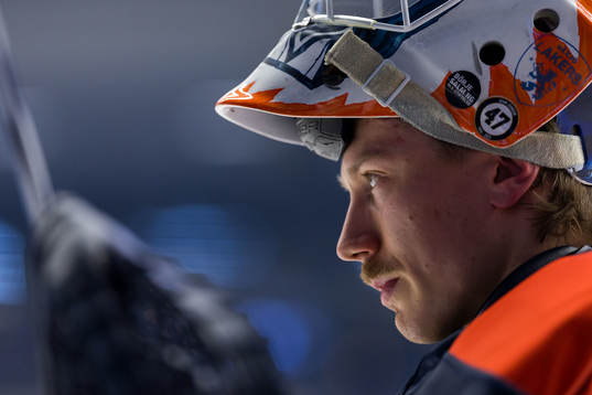 Växjös målvakt Emil Larmi