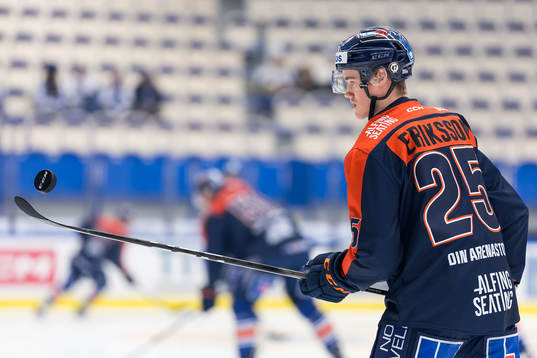 Växjös Filip Eriksson värmer upp