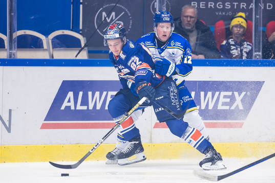 Växjös Joel Svensson och Leksands Kalle Östman