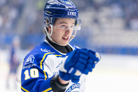 Leksands Anton Johansson jublar