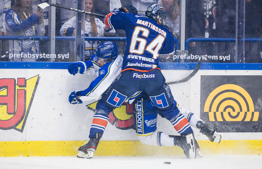 Leksands Marcus Karlberg och Växjös Eric Martinsson