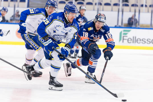 Leksands Lucas Elvenes och Växjös Marcus Sylvegård