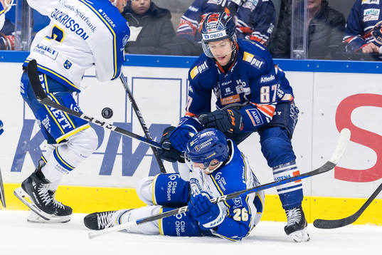 Leksands Patrik Noren och Växjös Robert Rosén