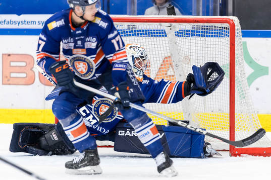 Växjös målvakt Emil Larmi