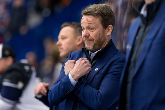 Leksands tränare Charles Berglund