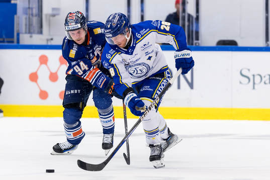 Växjös Joel Persson och Leksands Justin Glenn Kloos