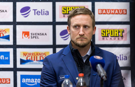 Leksands assisterande tränare David Printz På