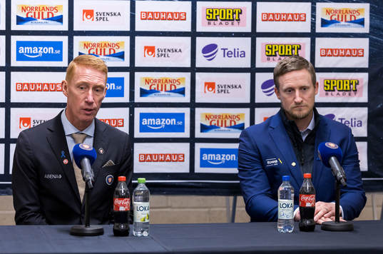Växjös tränare Jörgen Jönsson och Leksands