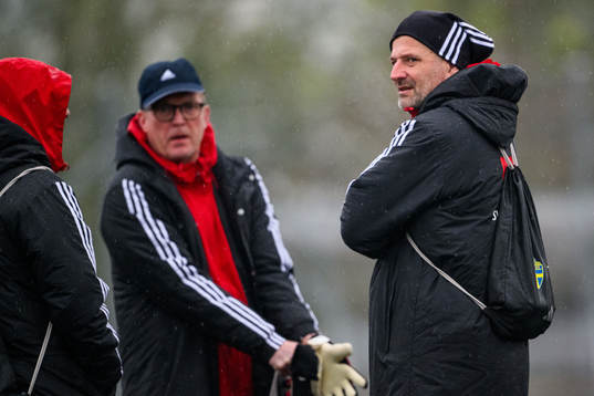 Assistant coach Magnus Wikman