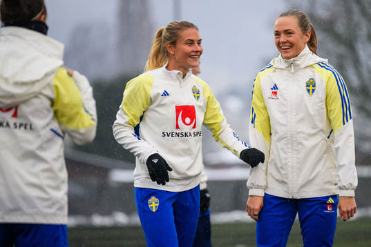 Amanda Nildén and Magdalena Eriksson