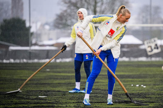 Sofia Jakobsson and Stina Blackstenius