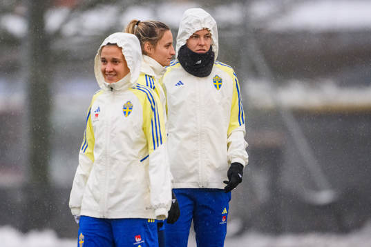 Julia Zigiotti Olme, Nathalie Björn and Lina Hurtig
