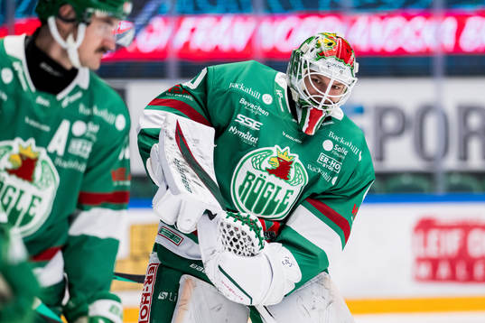 Rögles målvakt Petr Kvaca