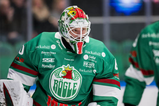 Rögles målvakt Petr Kvaca