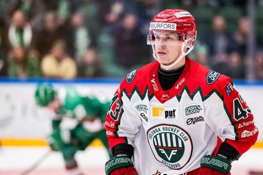 Frölunda HCs Tom Nilsson deppar