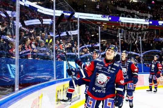 Linköpings Jesper Pettersson jublar