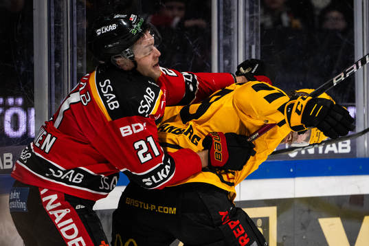 Luleås Juhani Tyrväinen och Skellefteås Petter Granberg