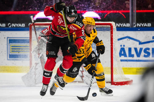 Luleås Oskari Laaksonen och Skellefteås Filip Sandberg