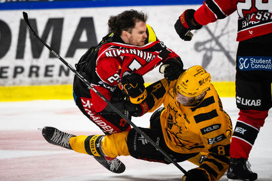 Luleås Brendan Shinnimin och Skellefteås Petter Granberg