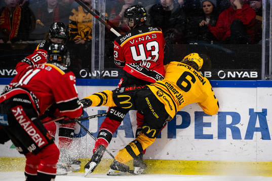Luleås Oscar Eklind och Skellefteås Måns Forsfjäll