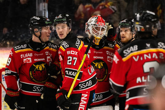 Luleås Erik Gustafsson, Oskari Laaksonen målvakt Matteus