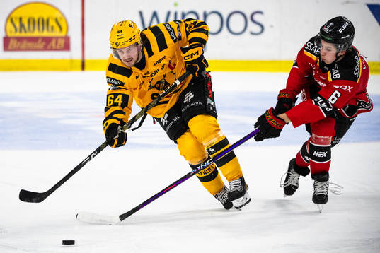 Skellefteås Jonathan Pudas och Luleås Isac Hedqvist