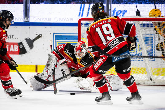 Luleås målvakt Matteus Ward