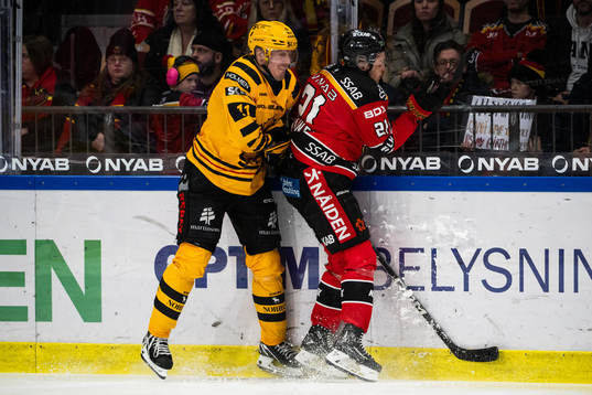 Skellefteås Max Lindholm och Luleås Juhani Tyrväinen