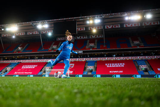 Bläddra bland fler bilder av Football, Nations League, Norway, training