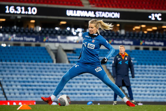 Ada Hegerberg of the Norwegian women's national football