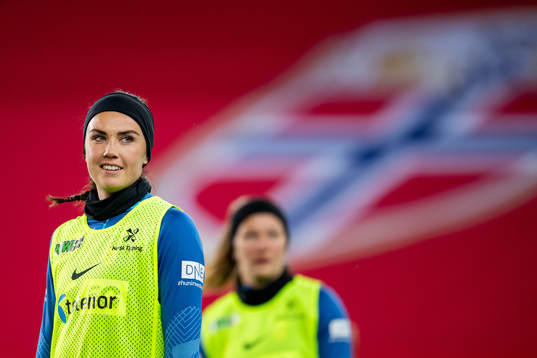 Ingrid Syrstad Engen of the Norwegian women's national