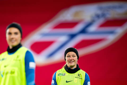 Frida Maanum of the Norwegian women's national football team