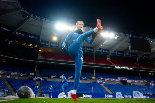 Ada Hegerberg of the Norwegian women's national football