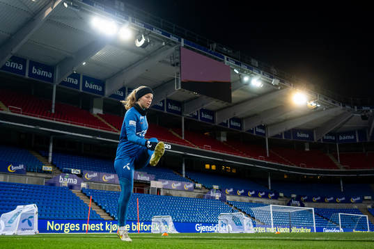 Justine Kielland of the Norwegian women's national football