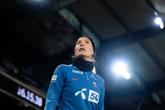 Guro Bergsvand of the Norwegian women's national football