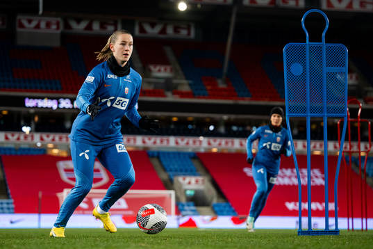 Elisabeth Terland of the Norwegian women's national