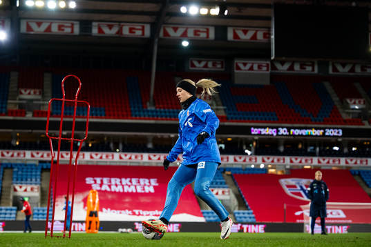 Lisa Fjeldstad Naalsund of the Norwegian women's national