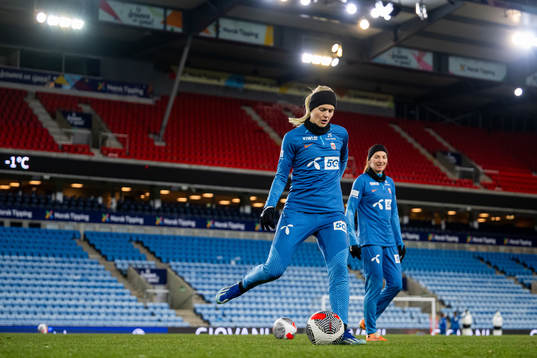 Karina Sævik of the Norwegian women's national football