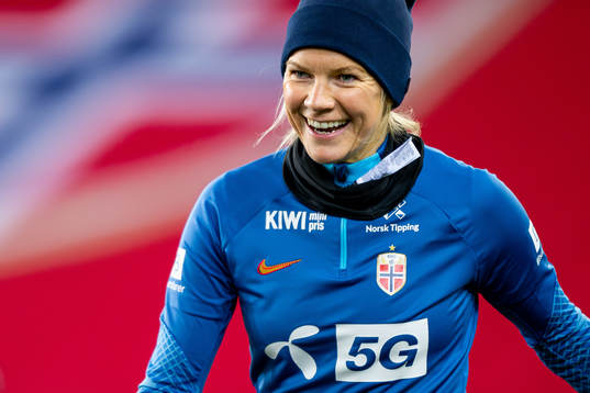 Ada Hegerberg of the Norwegian women's national football