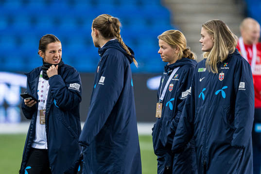 Tuva Hansen, Justine Kielland and Mathilde Harviken of