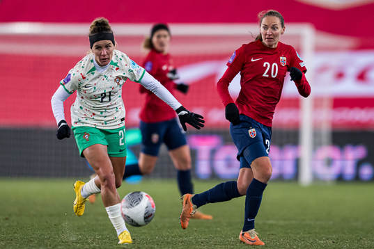 Ana Capeta of Portugal and Marit Bratberg Lund of Norway