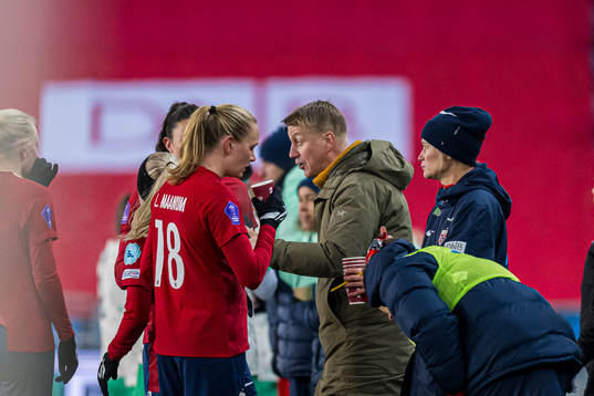 Leif Gunnar Smerud, head coach of Norway