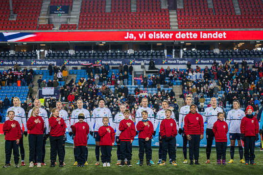 Ada Hegerberg, Frida Maanum, Marit Bratberg Lund, Elisabeth