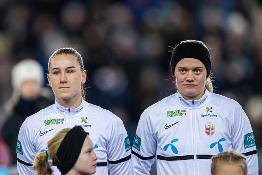 Elisabeth Terland and Mathilde Harviken of Norway