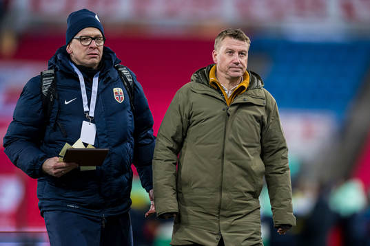 Henning Sverdrup, head of communications, and Leif Gunnar