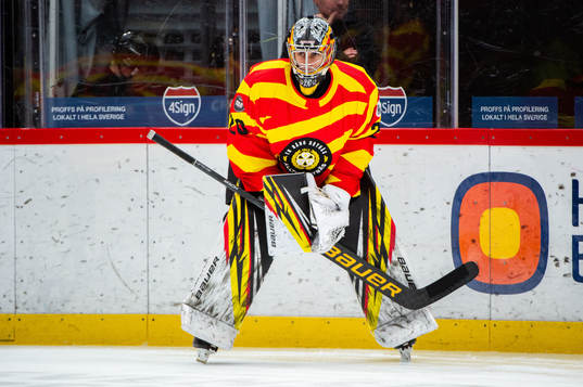 Brynäs målvakt Damian Clara