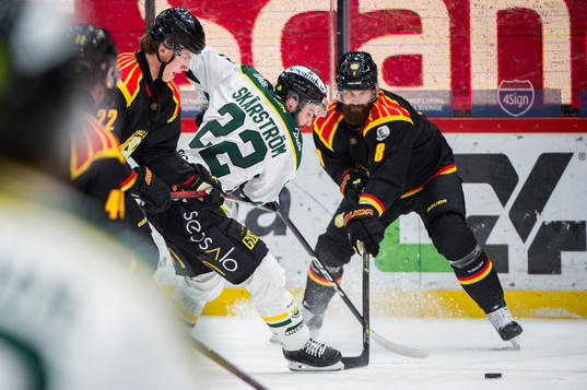 Östersunds Carl Skärström och Brynäs Jordie Benn
