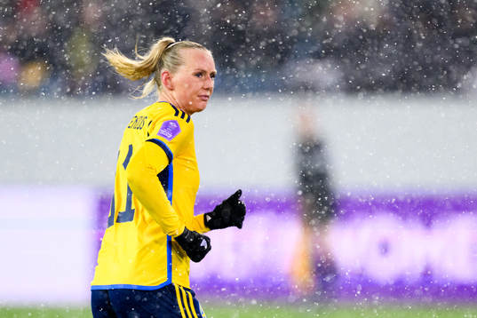 Stina Blackstenius of Sweden